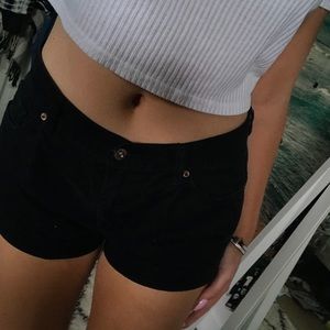 Forever 21 Black Shorts